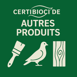 Certibiocide autres produits
